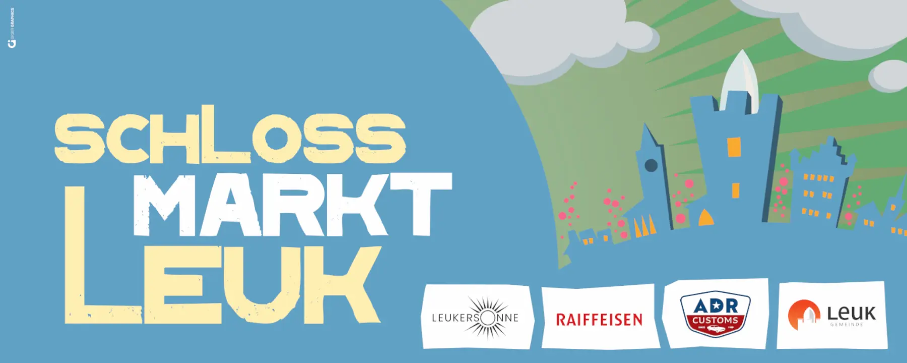 Schlossmarkt Leuk Banner 2025